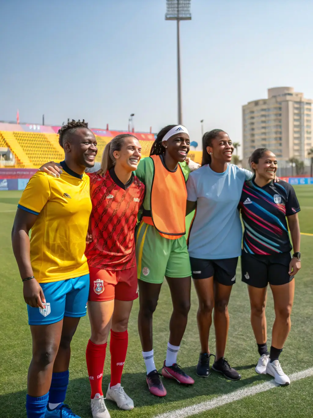 A picture of a CRISMATS (CMS) event showcasing a diverse group of people celebrating a victory, highlighting the spirit of teamwork and mutual respect.